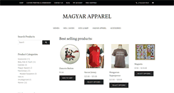 Desktop Screenshot of magyarapparel.com